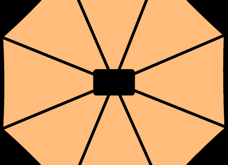 Illuminant app with Umbrella pattern
